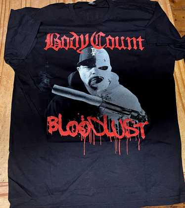 Body Count t-shirt, vintage rare faded black tee, har… - Gem