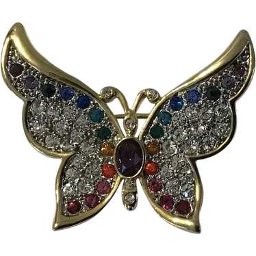 Plainville Stock Co. PSCo 1999 Butterfly Pin with 