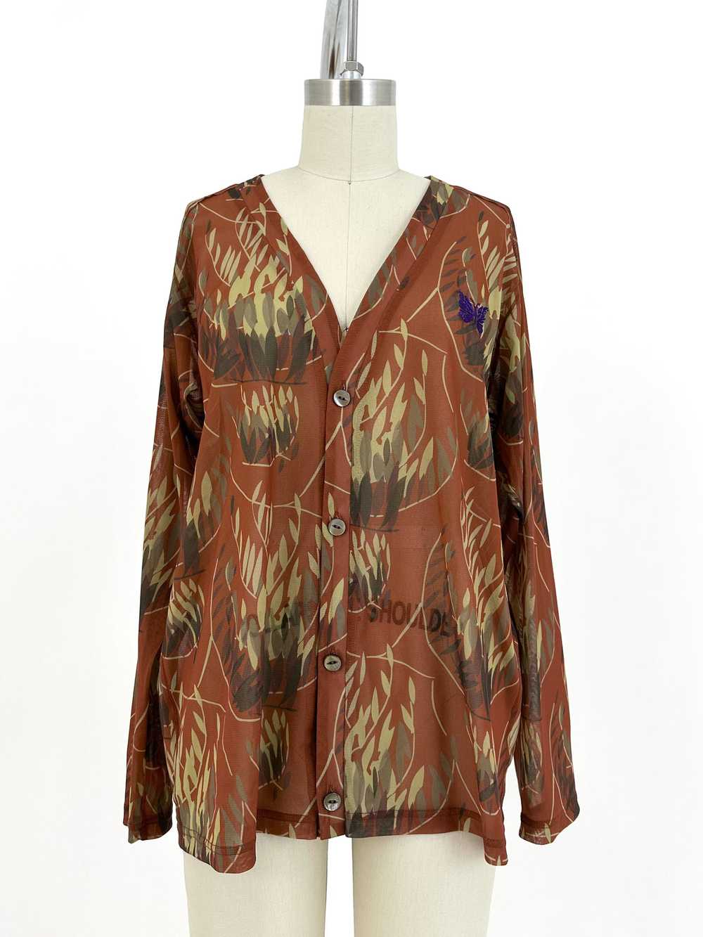 Needles Japanese Mesh Cardigan - image 1