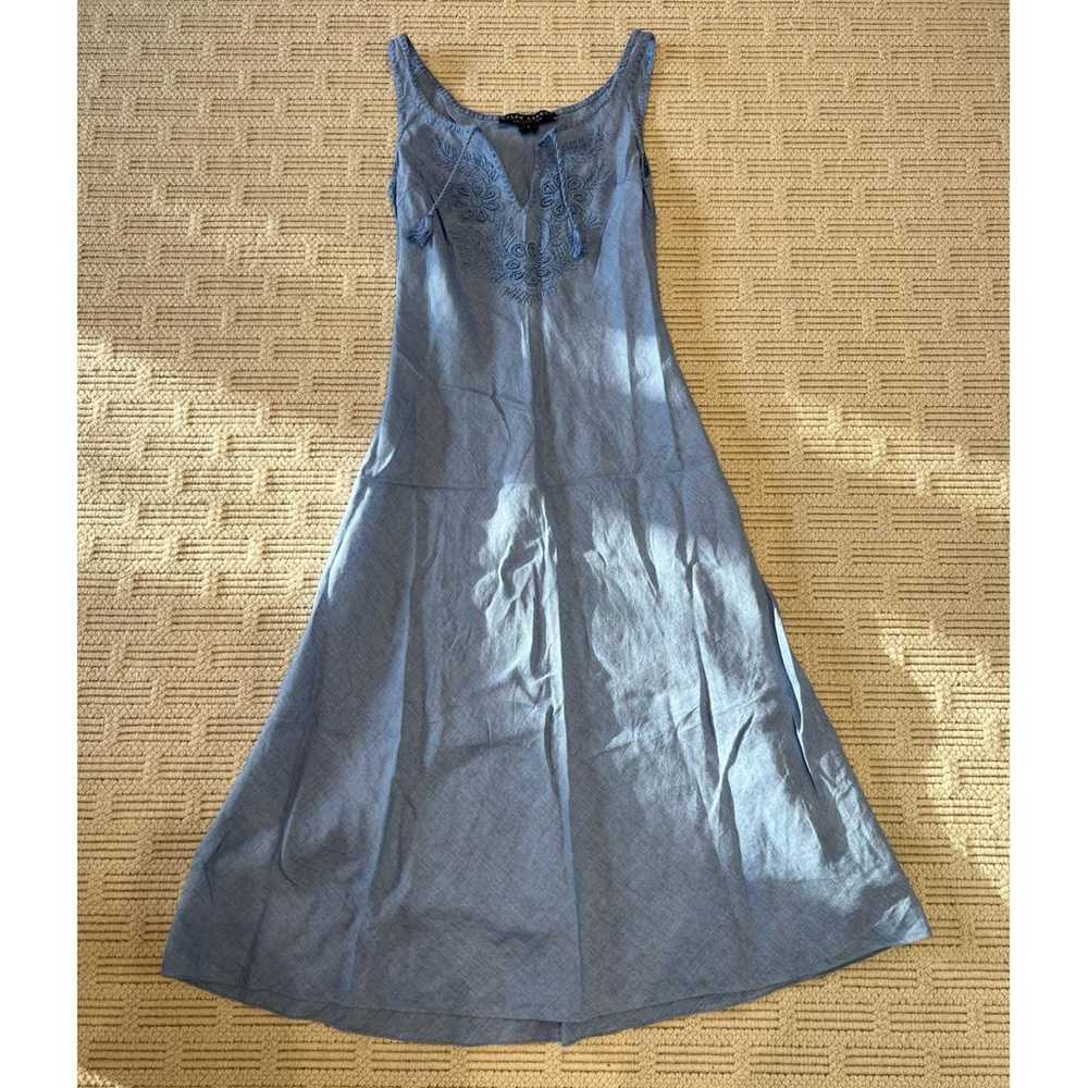 Ralph Lauren Collection Linen mid-length dress - image 2