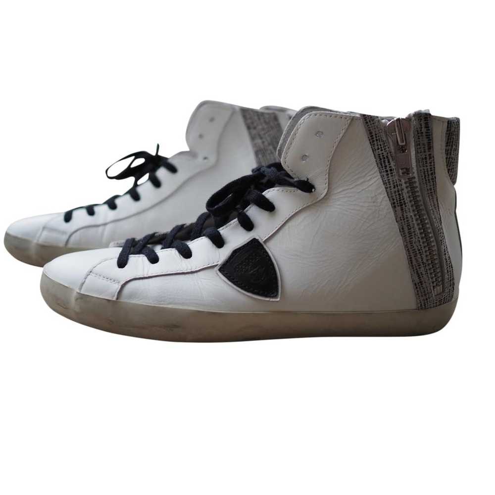 Philippe Model Leather high trainers - image 1