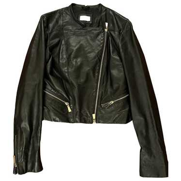 Marella Leather biker jacket - image 1