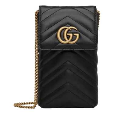 Gucci Gg Marmont Phone leather crossbody bag