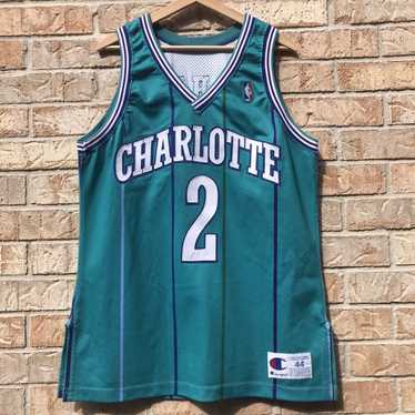 Vintage 90's NBA Charlotte Hornets Champion Reversible Blank