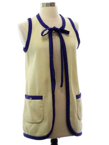 1960's Country Set Womens Mod Knit Vest
