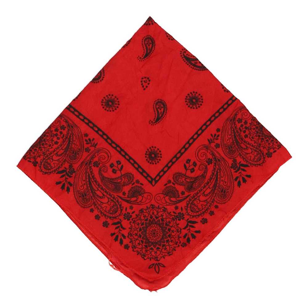 Unbranded Scarf - No Size Red Polyester - image 2