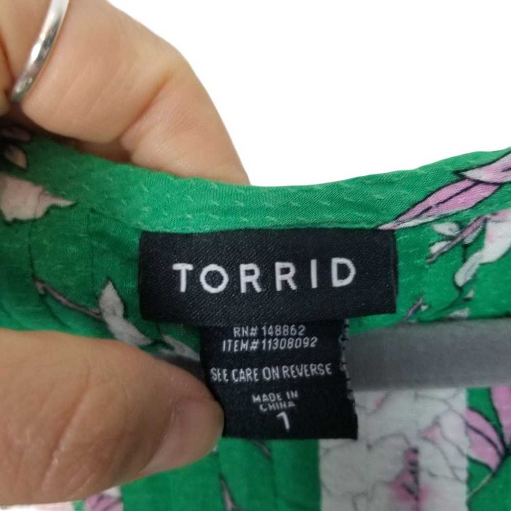 Other Torrid 1X Floral Sleeveless Textured Woven … - image 6