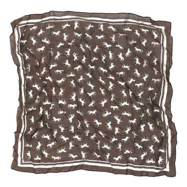 Unbranded Scarf - No Size Brown Cotton - image 1