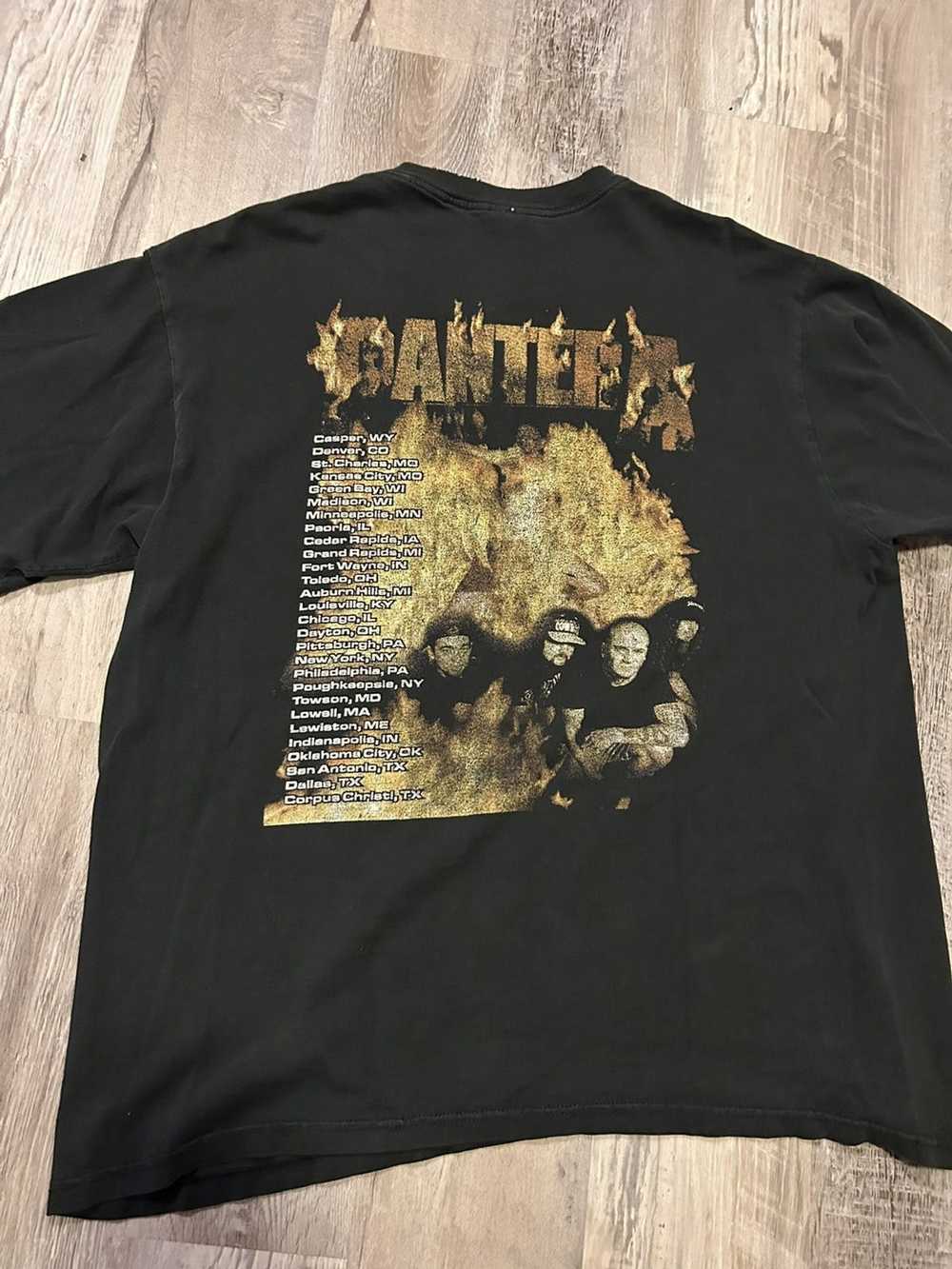 Vintage Band Tee x Vintage x Pantera XL x 90s x f… - image 2