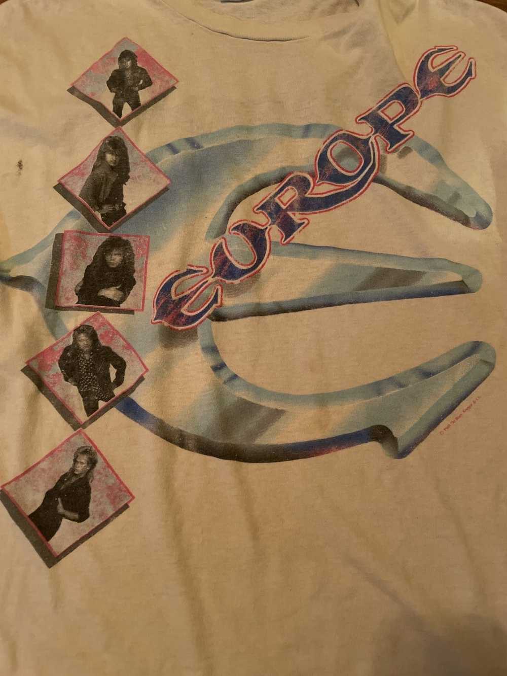 Band Tees × Rock Band × Rock T Shirt 88 Europe Su… - image 1