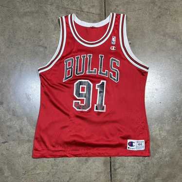 Champion × Chicago Bulls × Vintage Vintage 90s De… - image 1