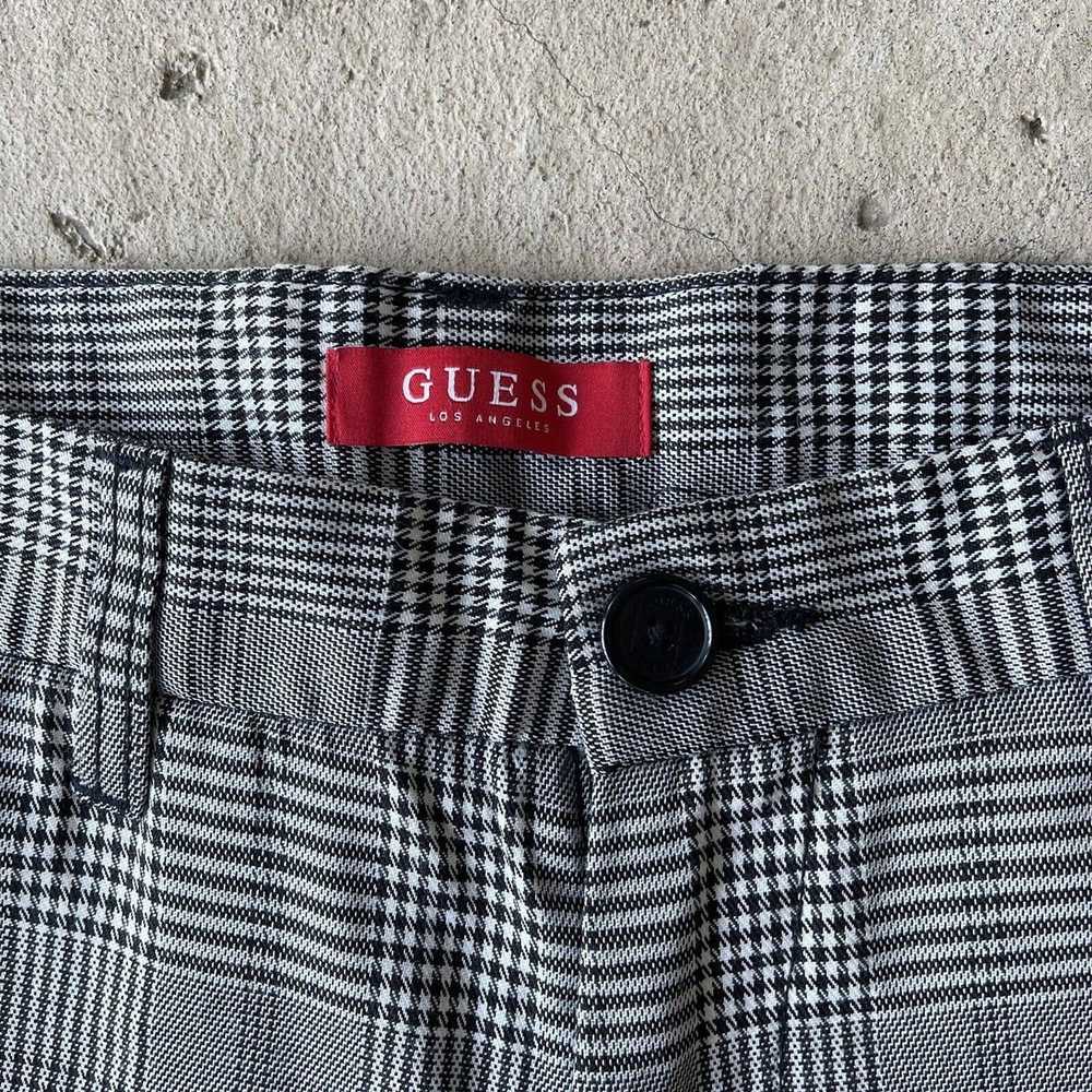 Guess Guess Plaid Chino Pants Stripe Size 32 x 29 - image 3