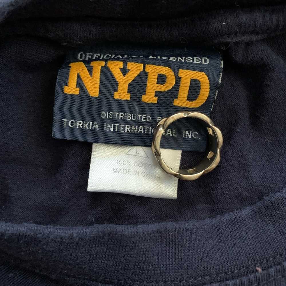 America × Vintage Vintage NYPD T-shirt - image 3