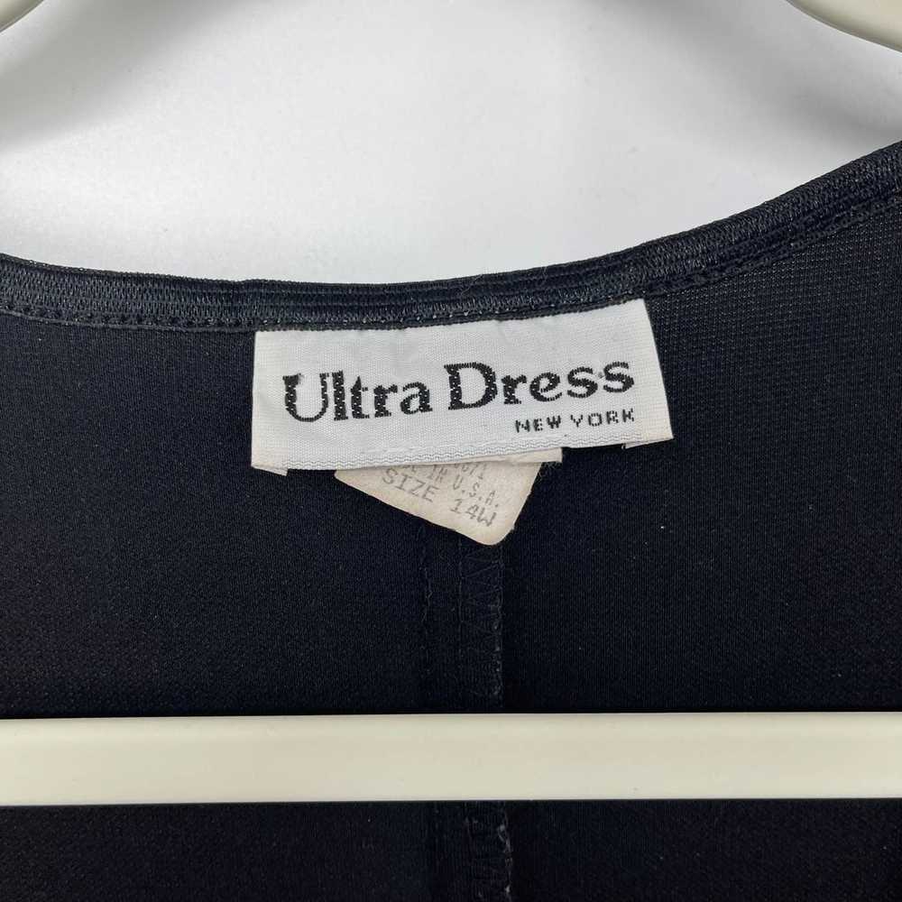 Ultra ULTRA DRESS NEW YORK BLACK SHIMMERY PULLOVE… - image 3