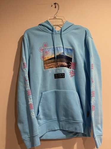 Japanese Brand × Vintage Mt. Fuji Retro Hoodie