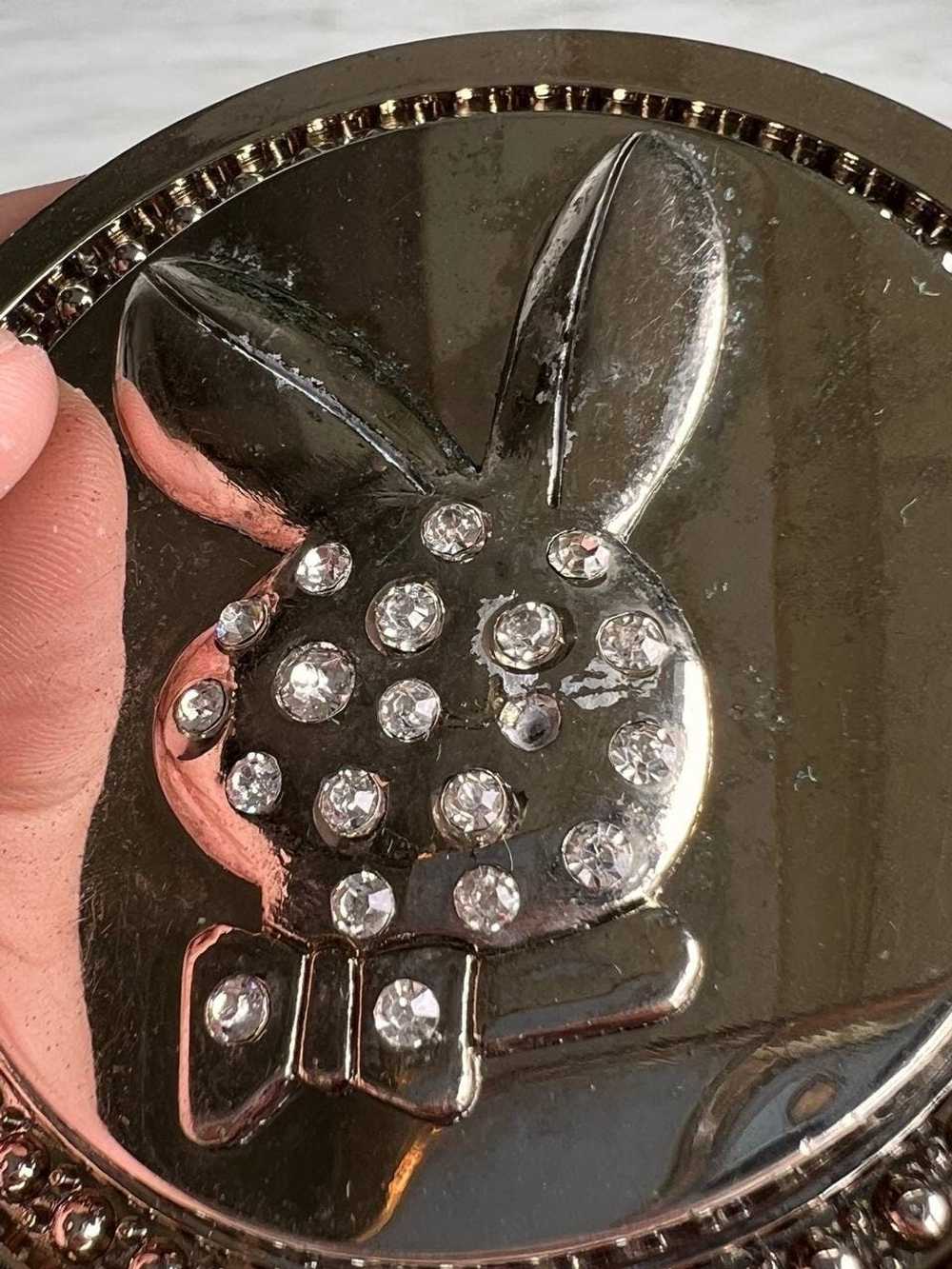 Playboy Playboy belt buckle bling Playboy bunny l… - image 2