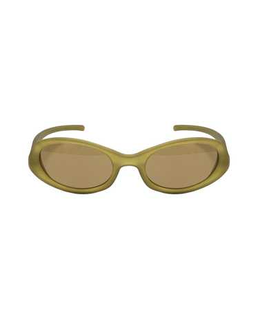 Prada Vtg 00s Prada Frosted Angled Sunglasses - image 1