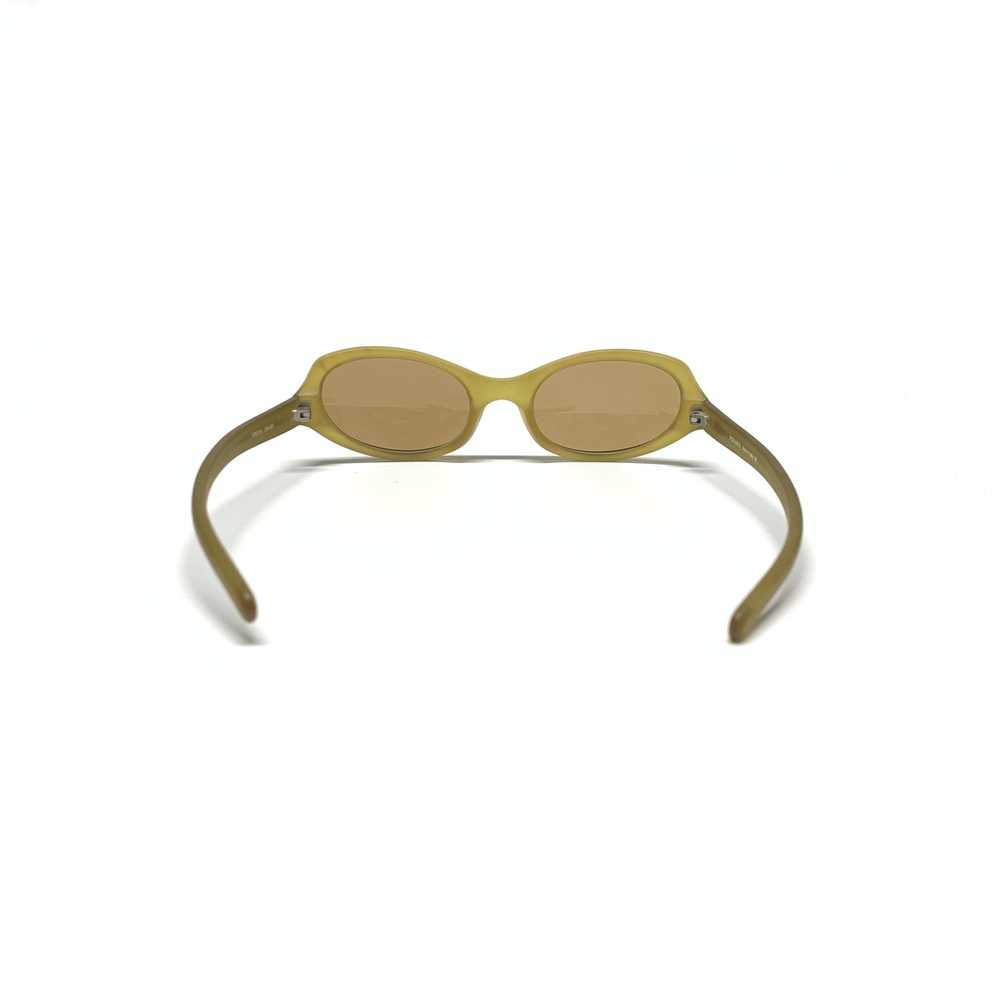 Prada Vtg 00s Prada Frosted Angled Sunglasses - image 5