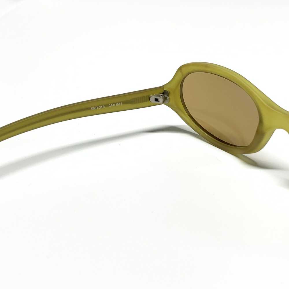 Prada Vtg 00s Prada Frosted Angled Sunglasses - image 8