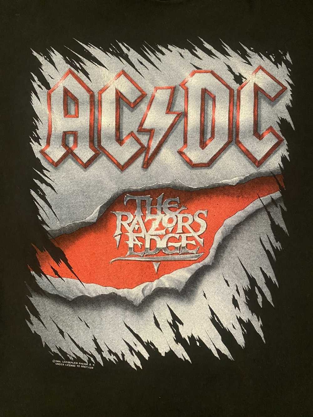 Ac/Dc × Vintage Vintage AC/DC t-shirt - image 2