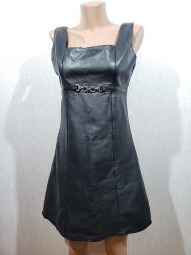 Movie × Rare Stylish black leather dress. - image 1