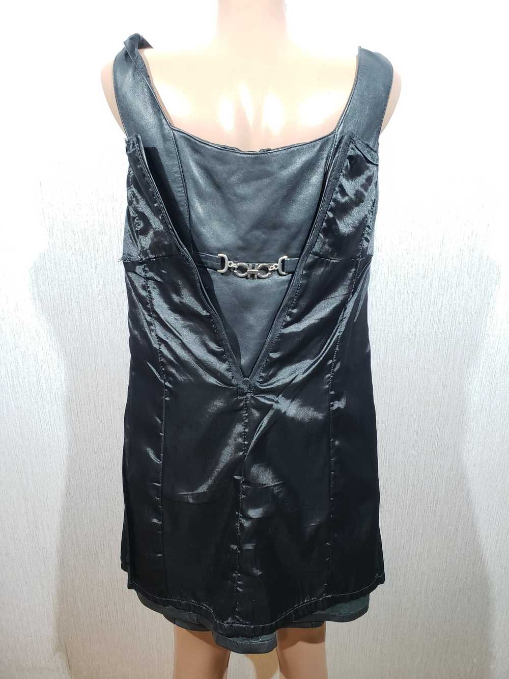 Movie × Rare Stylish black leather dress. - image 7
