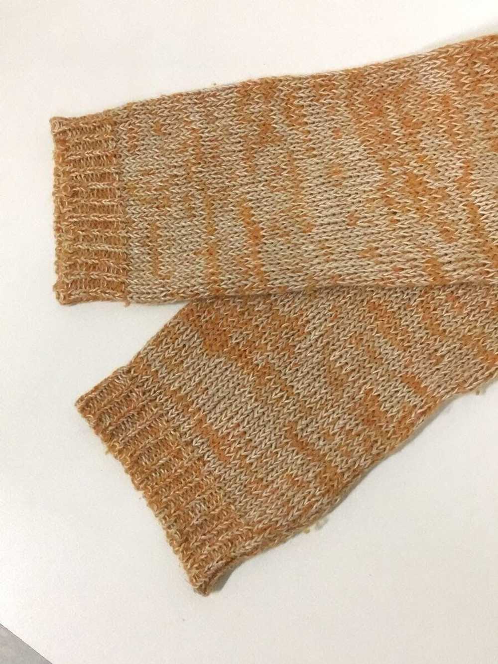 Dries Van Noten Wide Boxy Linen Knit Sweater