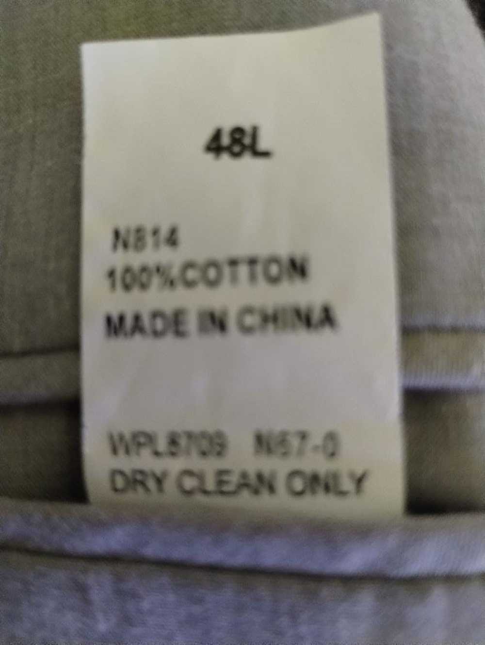Nautica 100% Cotton Mini Check Patterned Blazer - image 5