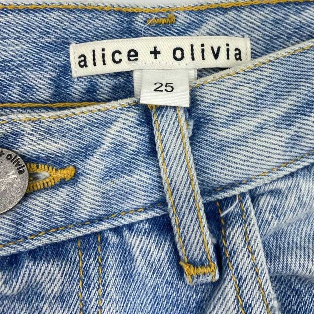 Alice & Olivia Straight jeans - image 4