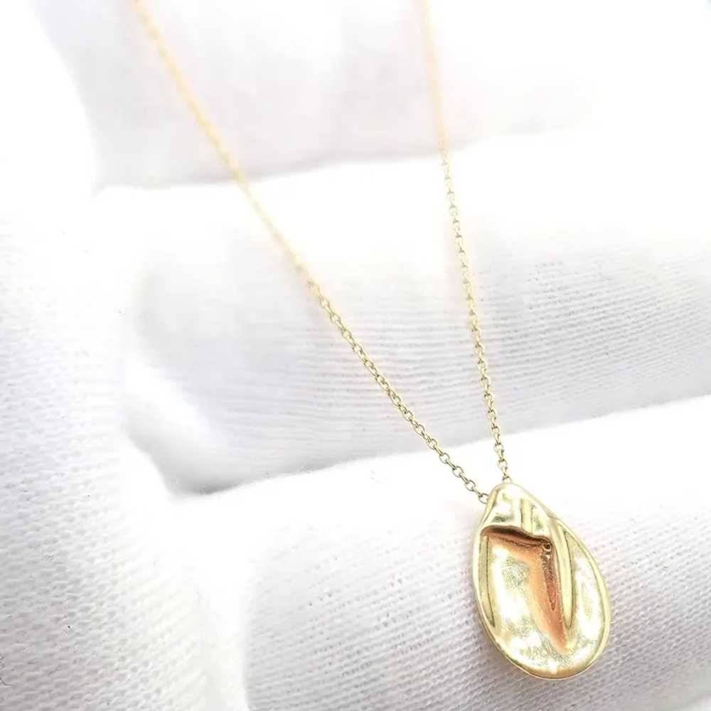 Tiffany & Co Peretti 18k Yellow Gold Madonna Pend… - image 3