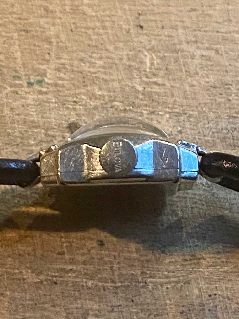 1950 Bulova Carol Ladies Diamond set Cocktail Watch - Gem