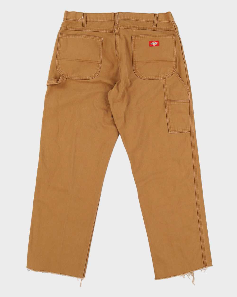 00s Dickies Brown Cargo Trousers - W36 L31 - image 2