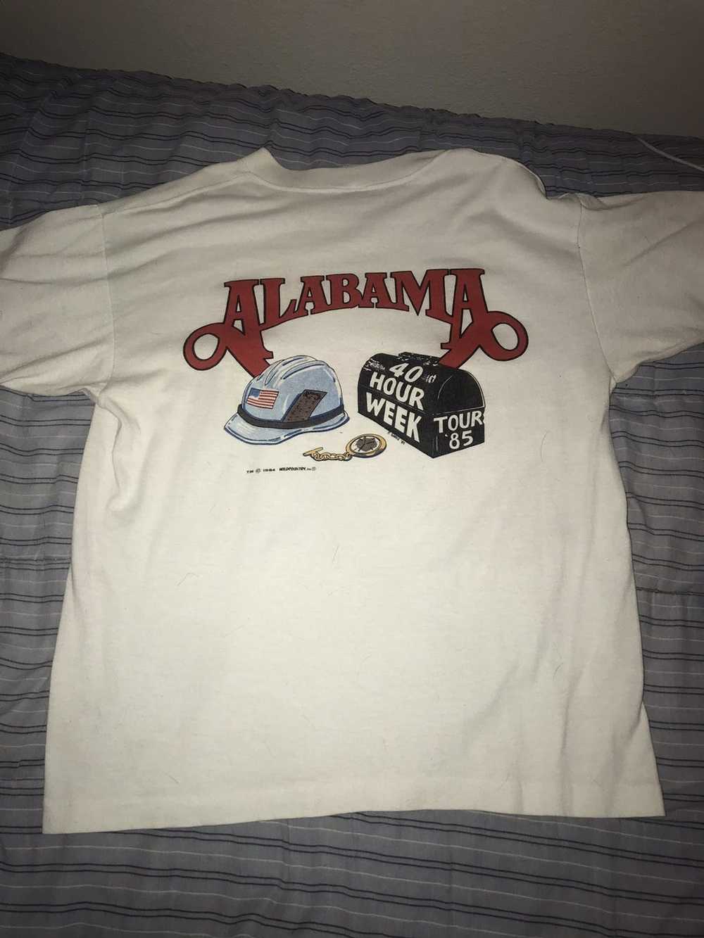 Band Tees × Rare × Vintage Vintage 1980 Alabama C… - image 2