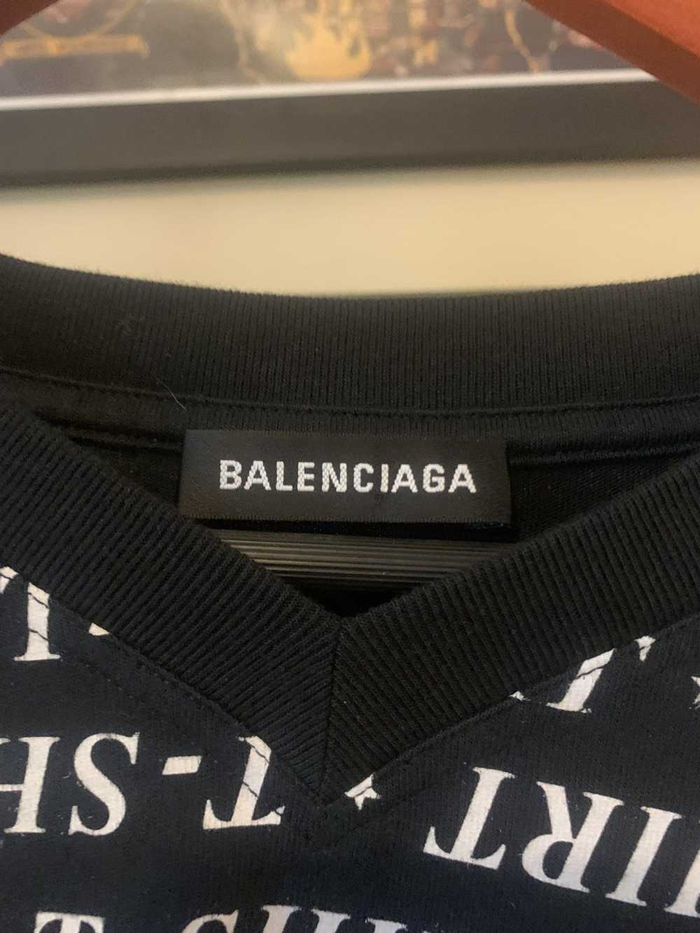 Balenciaga All over print shirt - image 3