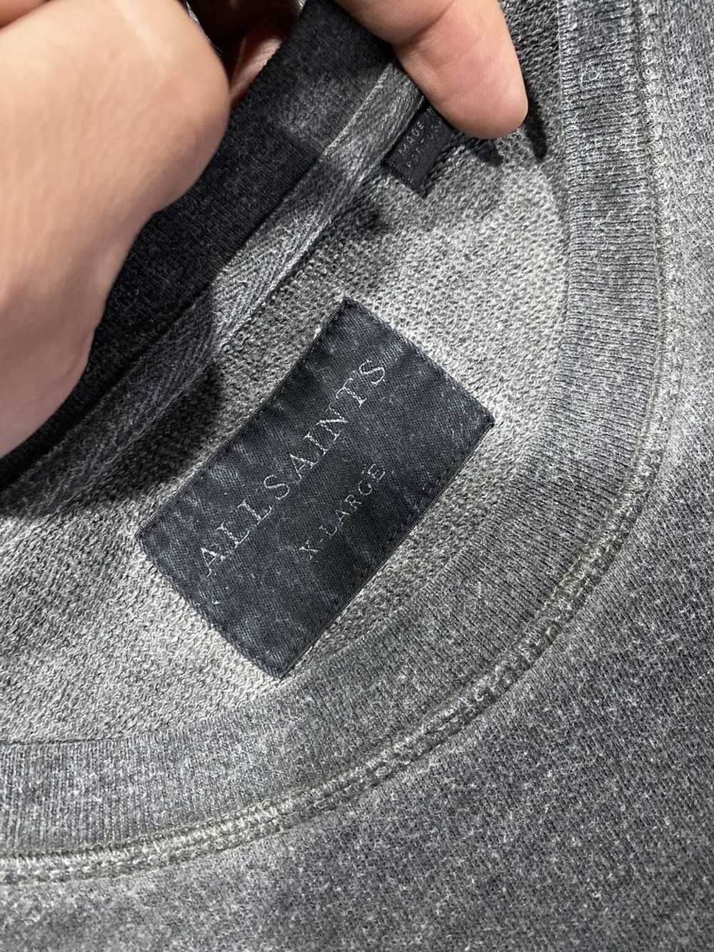 Allsaints Dark Grey Faded Sweatshirt - image 3