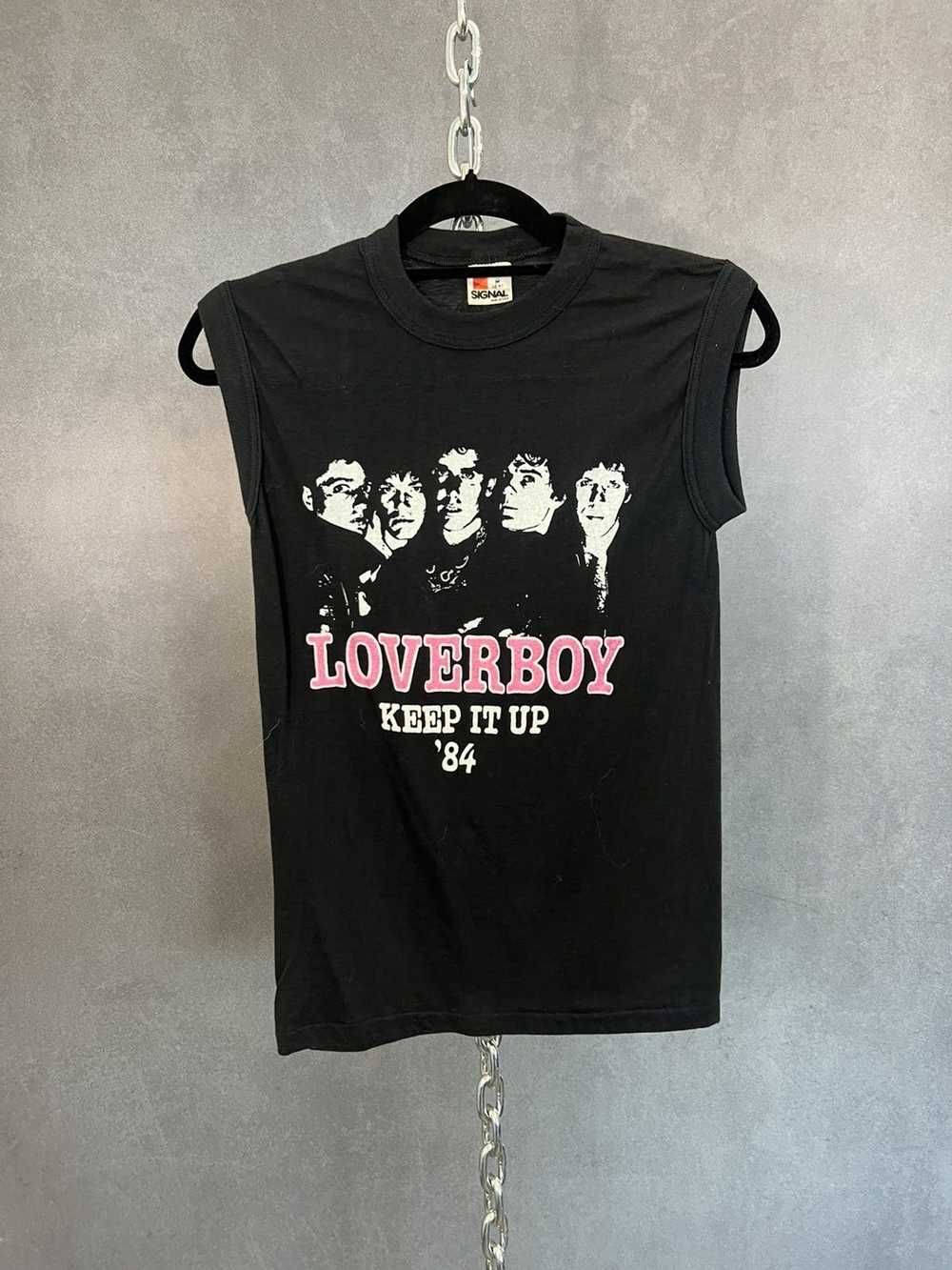 Band Tees × Vintage Vintage 1984 Loverboy Keep it… - image 1