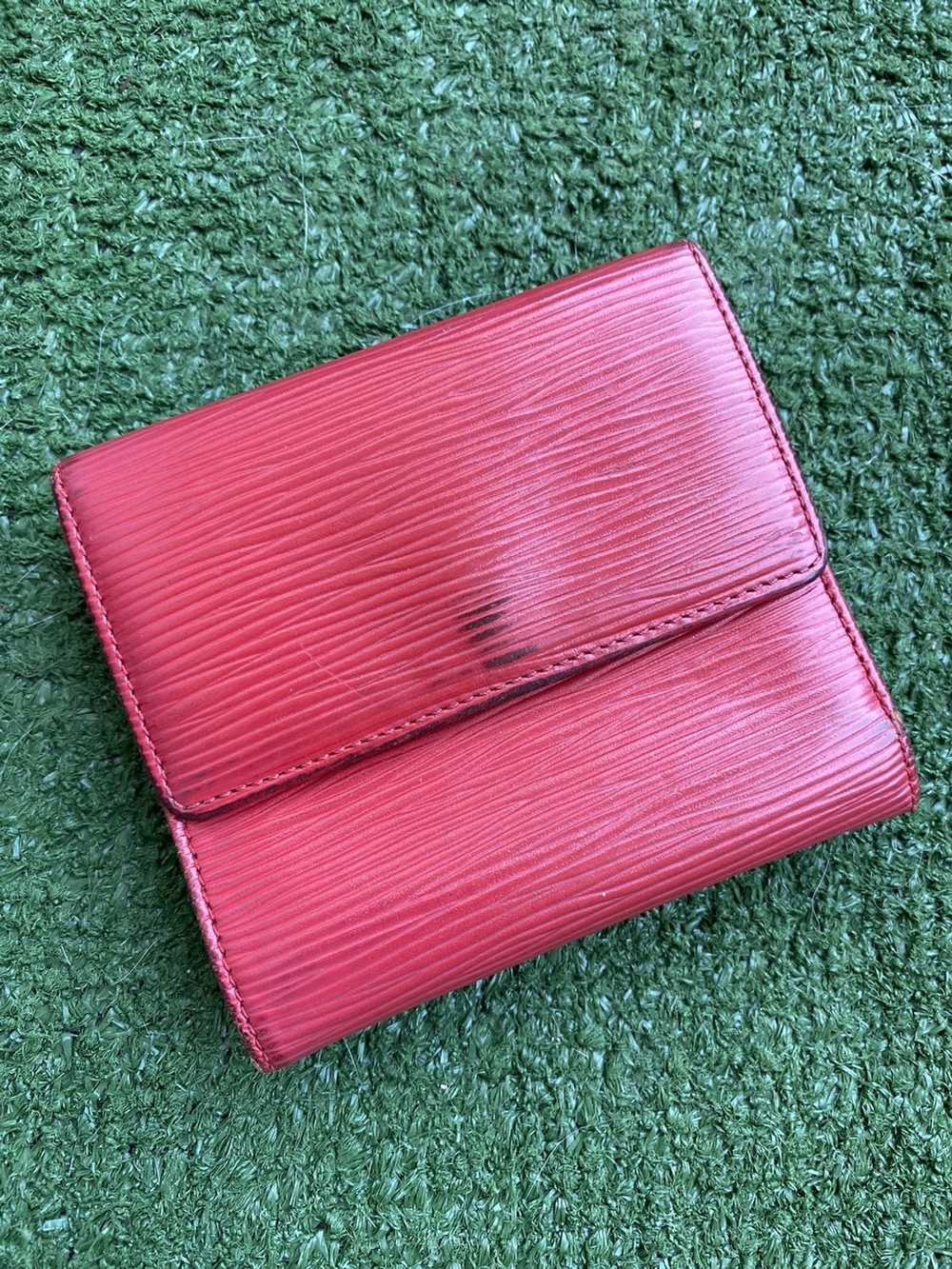 Louis Vuitton Epi Trifold Wallet, Red - Gem