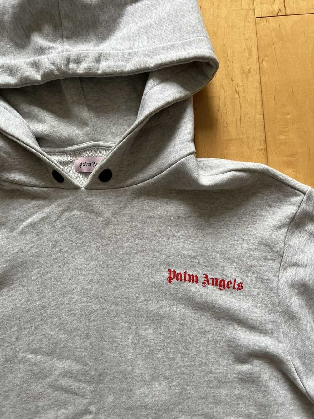 Palm Angels Palm Angels Adios Grey Hoodie - image 2