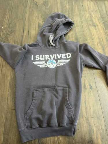Vintage I survived hoodie