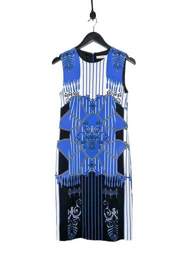 Versace Versace Collection Cobalt Blue Printed Mi… - image 1