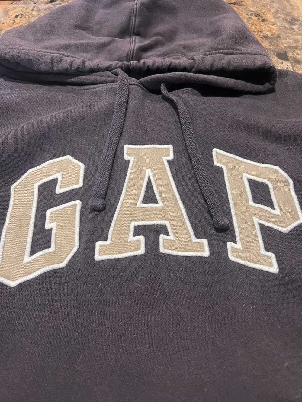 Gap × Streetwear × Vintage Vintage Brown GAP Hood… - image 3