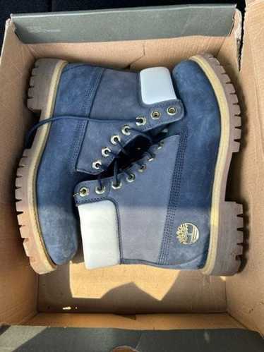 Timberland Two tone blue Timblerland boots - image 1