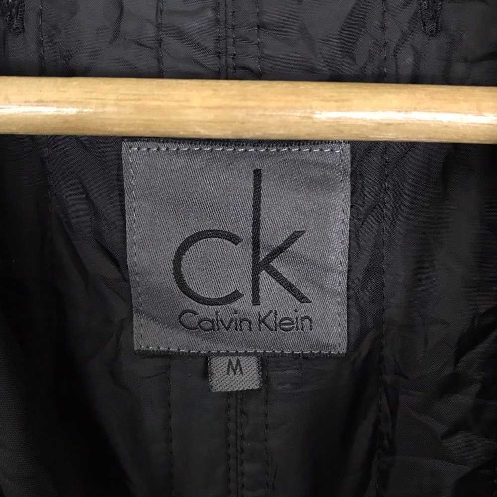 Calvin Klein Vintage Calvin Klein Trench Coat Jac… - image 8