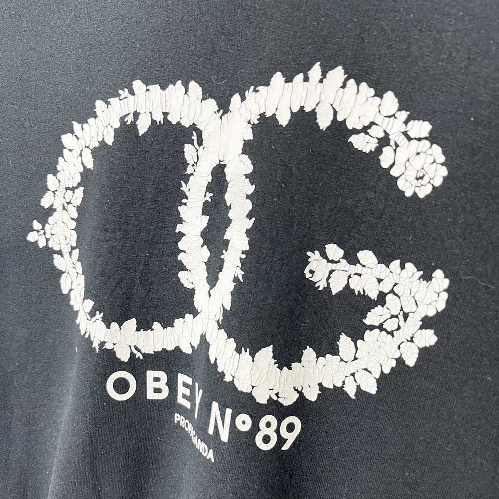 Obey × Streetwear Obey Propaganda Big Logo Crewne… - image 5