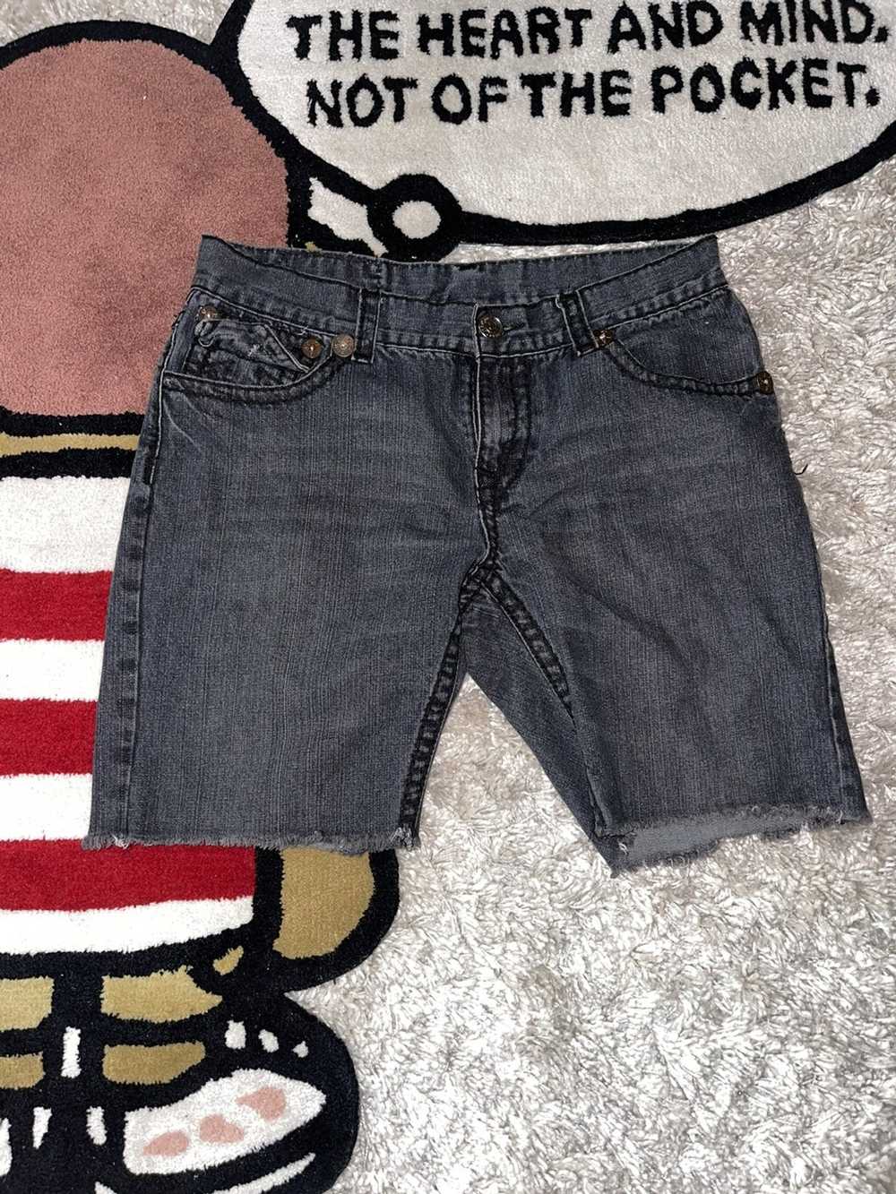 True Religion True religion jean shorts “jorts” - image 1