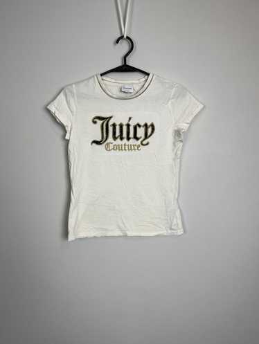 Juicy Couture Tshirt Juicy Couture y2k big logo wh