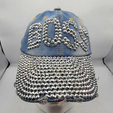 Other Magid Hats Boss Spellout Rhinestones Bling G