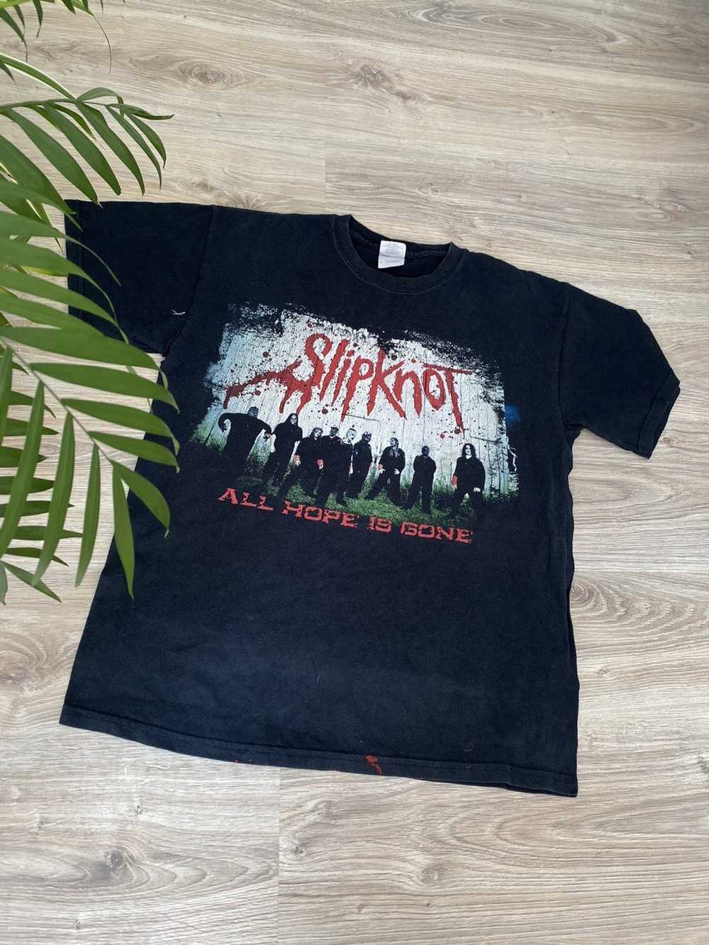 Band Tees × Slipknot × Vintage Slipknot Y2k Band … - image 1