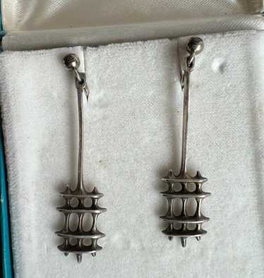 ヴィンテージ NORWAY David Andersen シルバー ピアス Rare DAVID ANDERSEN Norway DA 925 S Fine Sterling Sil… - Gem