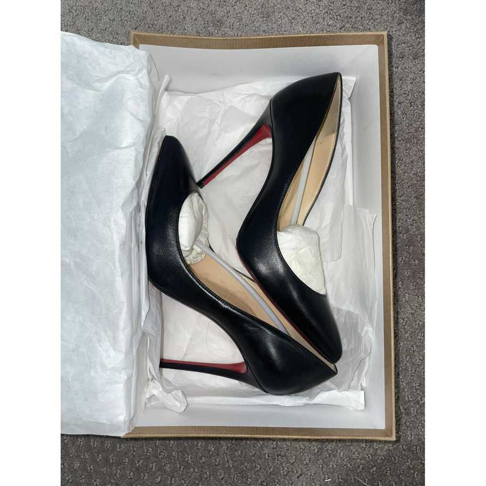 Christian Louboutin Pigalle leather heels - image 2